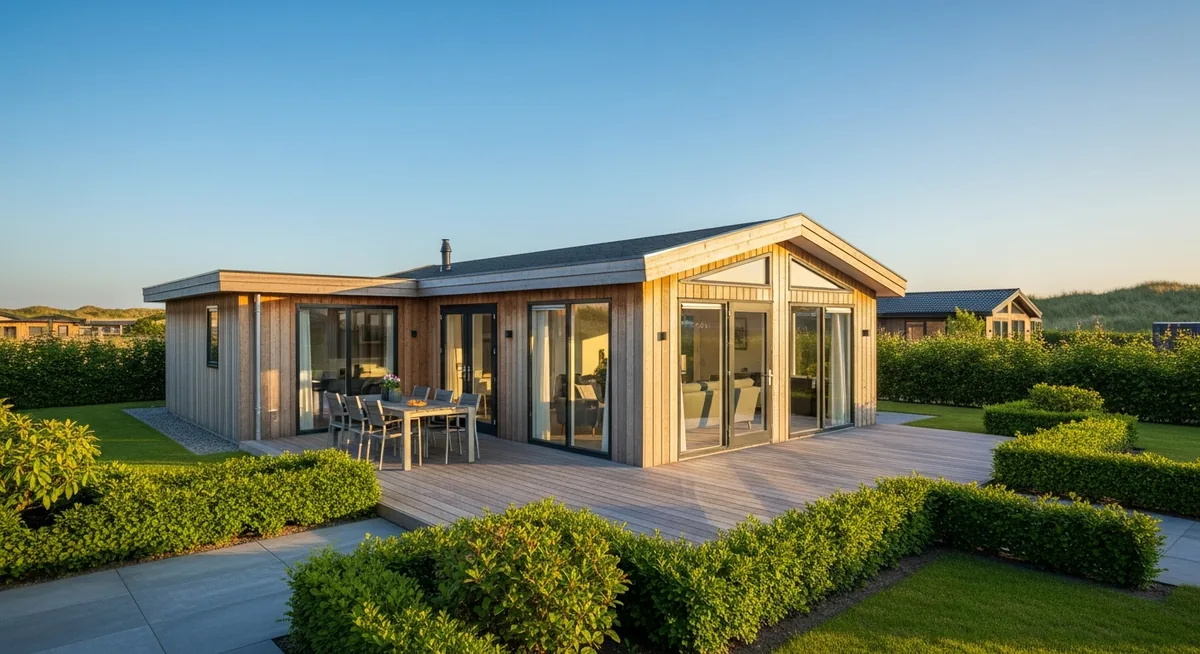 Luxe chalet in de duinen